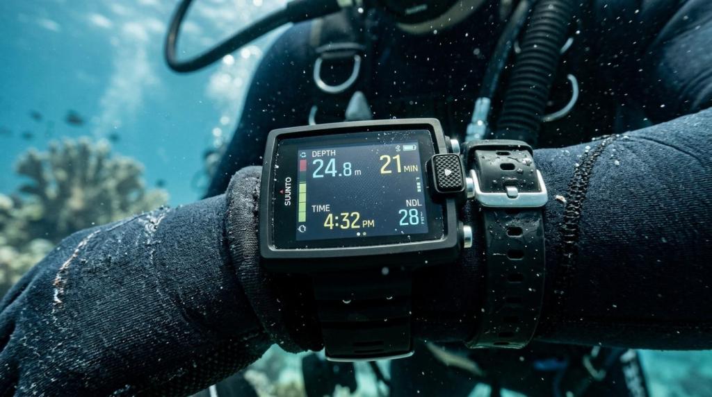 Ocean Dive: Dykkercomputer tilbud med rådgivning online