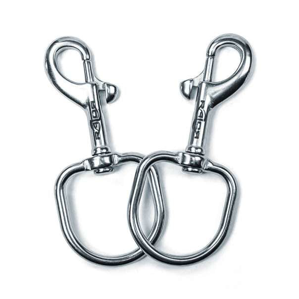 Karabiner & D-ringe mv.