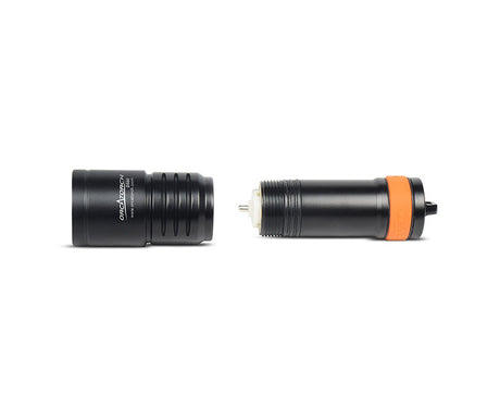 OrcaTorch Dykkerlygte D580 LED backup 530 lumen Sort