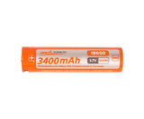 OrcaTorch 18650 usb accu 3,6v 3400mAh