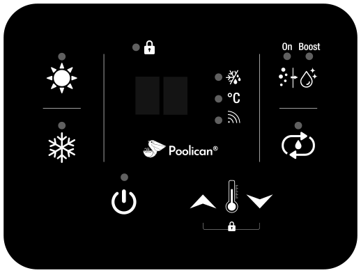 Poolex Varmepumpe Poolican til swimming pool