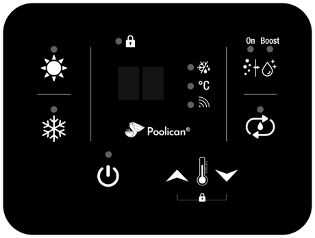 Poolex Varmepumpe Poolican til swimming pool