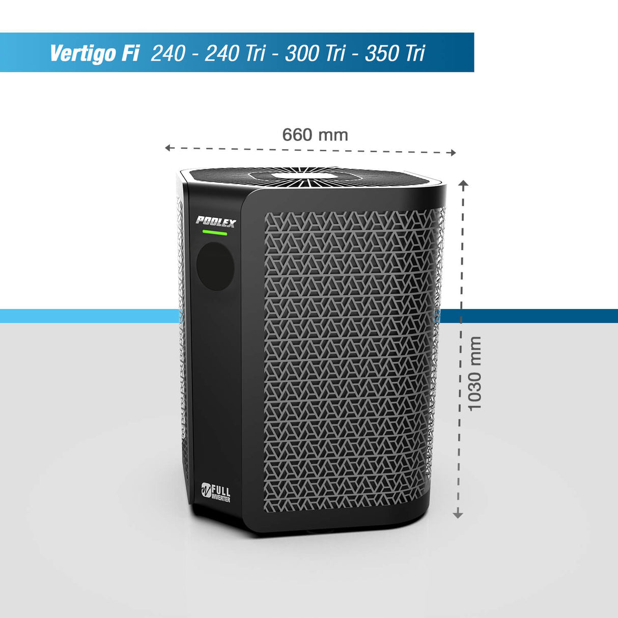 Poolex Varmepumpe Silverline Top til swimming pool