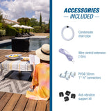 Poolex Varmepumpe Jet Pro 125 M3 til swimming pool