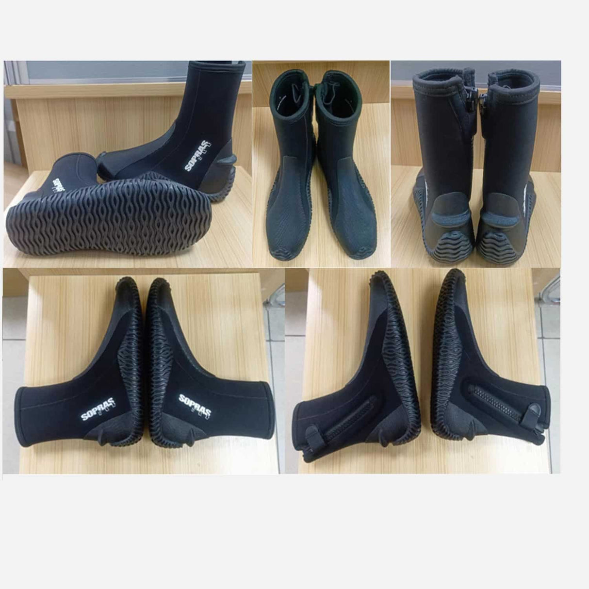 SoprasSub Dykkerstøvle 5mm med lynlås