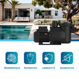 Poolex Filtreringspumpe Moduline med variabel hastighed til swimming pool