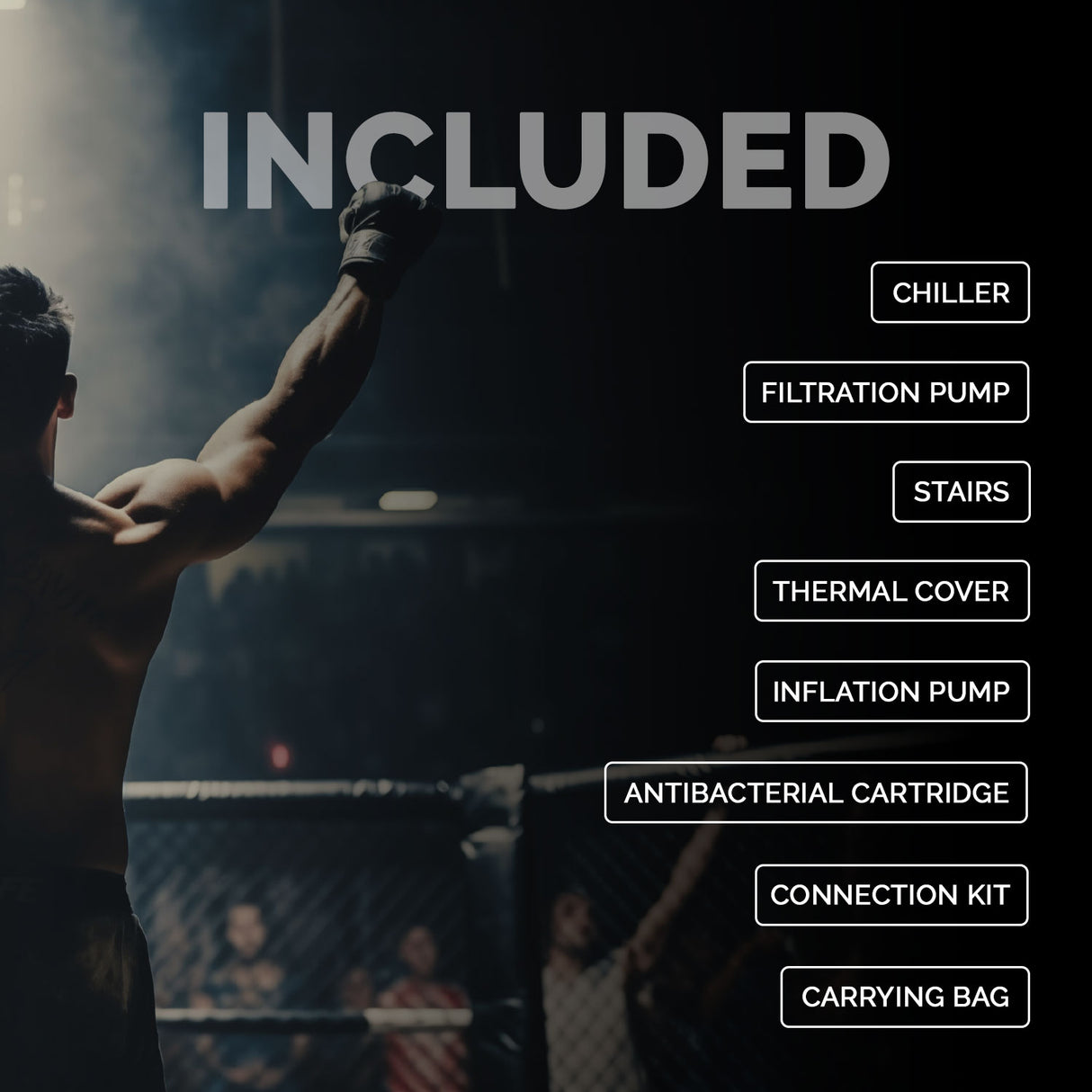 Poolex Spa Netspa Ufc Icebatch Ottekantet Isbad