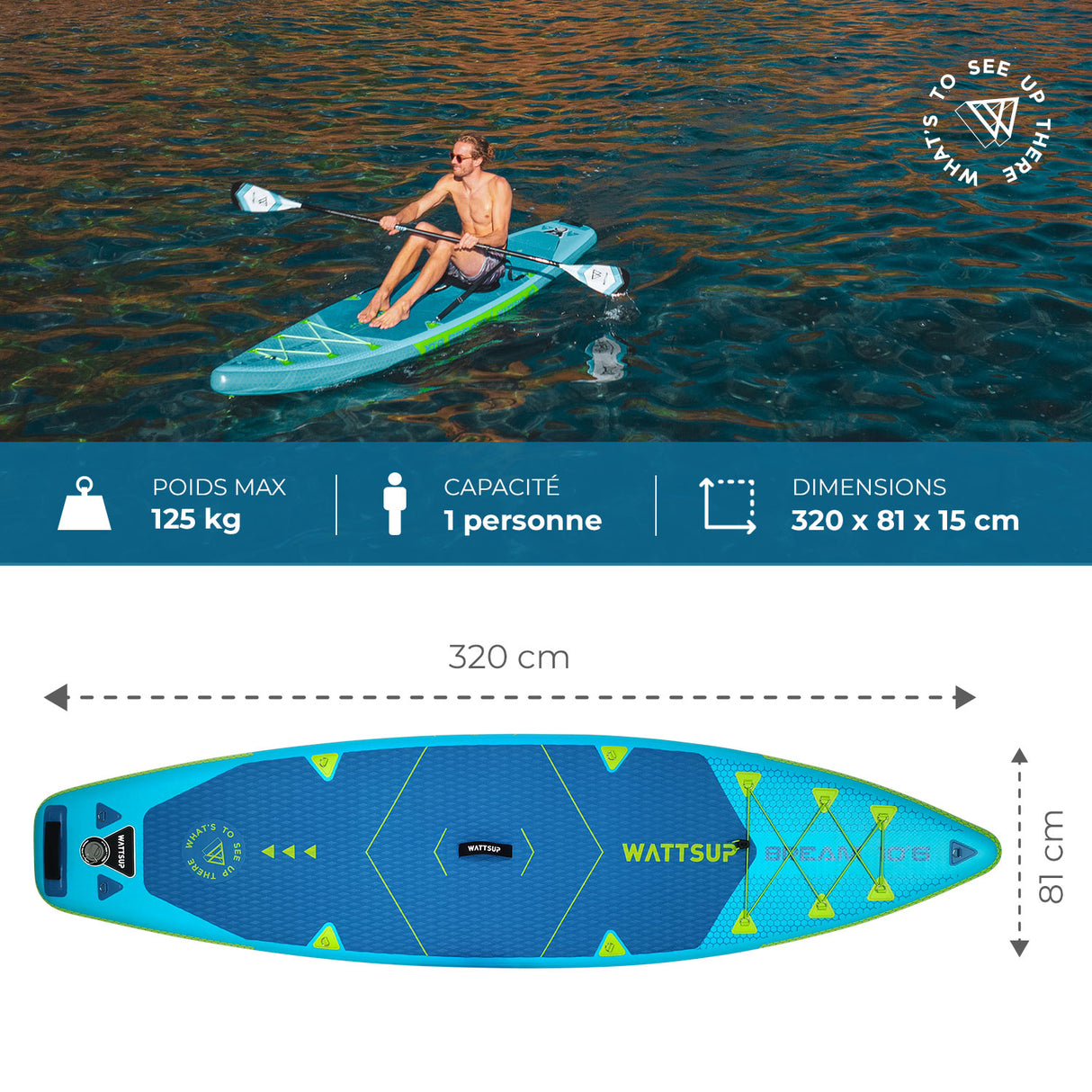 Wattsup Kajak Bream 10´6