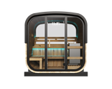 Holl´s Hestia 160 Traditional Sauna avec poele 6kW pierres