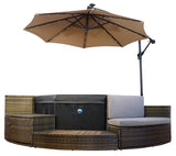 Netspa Parasol til Spa og Pool til Sunshade base 60L - køb med / uden