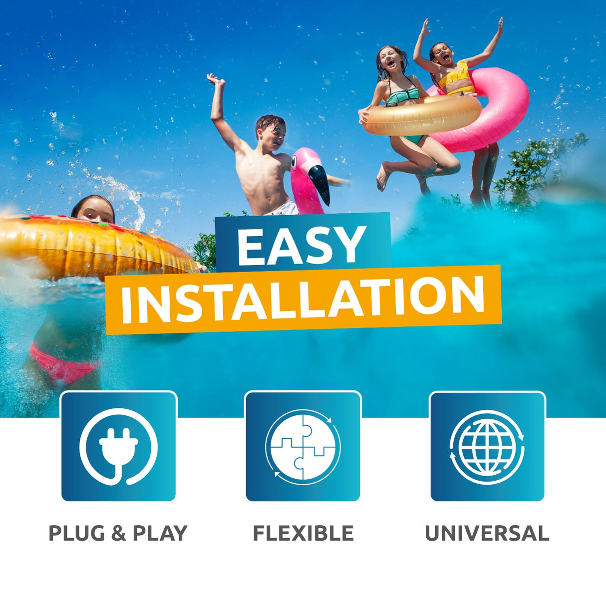 Poolex Varmepumpe Nano 2025 til swimming pool 5 kw