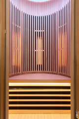 Holl's Sauna Infrarouge Round 1 Places Wood Color