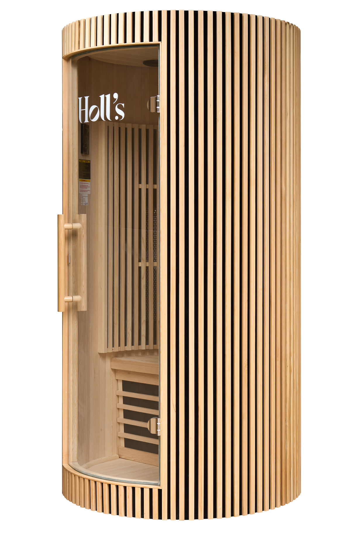 Holl's Sauna Infrarouge Round 1 Places Wood Color
