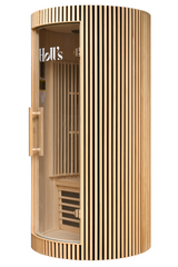 Holl's Sauna Infrarouge Round 1 Places Wood Color