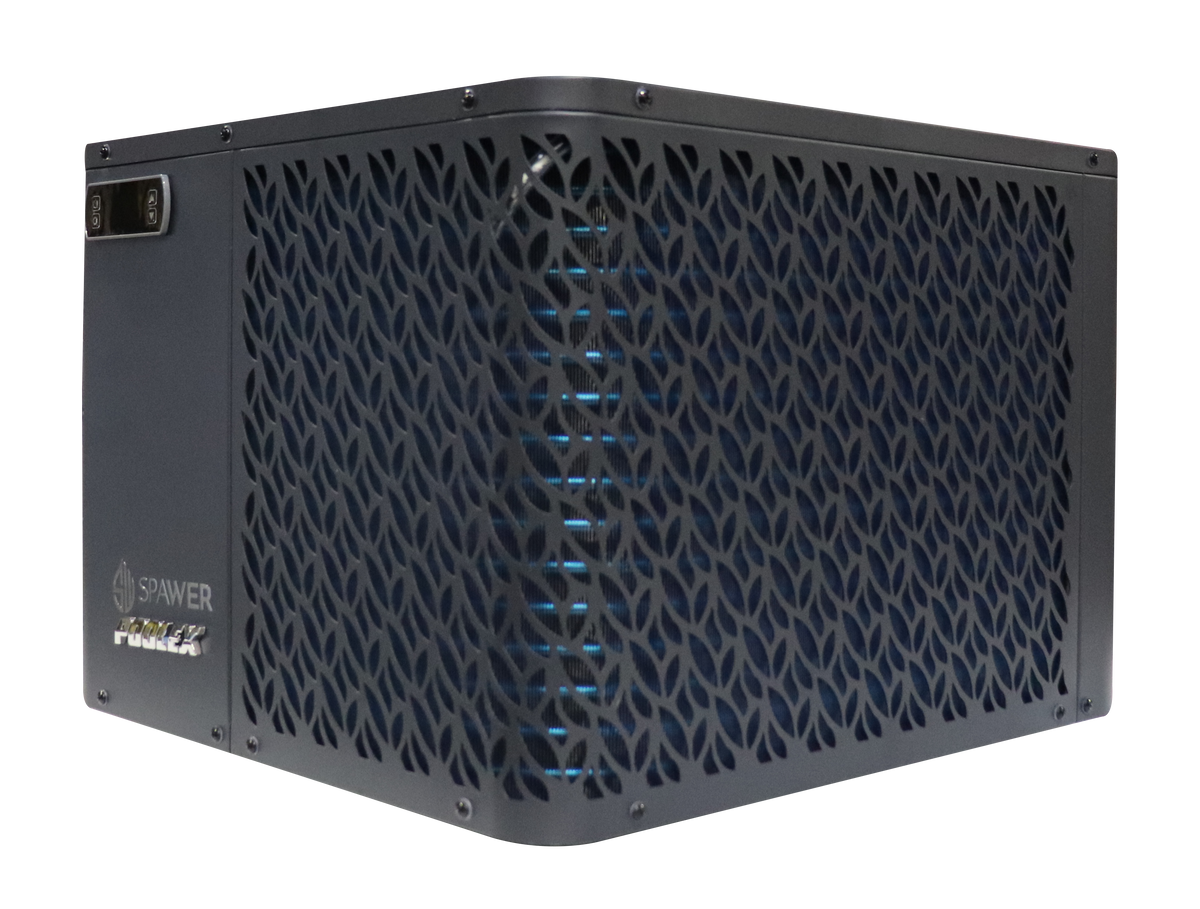 Holls Spa Olma 2/3 seater Nordic Bathttup Model komplet med varmepumpe OSPA Flow 5,5 kW + chiller
