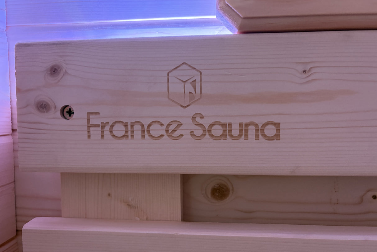France Sauna Gaia Urban - Spruce FS Model avec poele 4,5kW