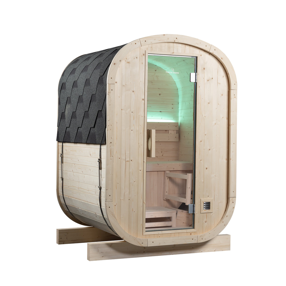 France Sauna Gaia Urban - Spruce FS Model avec poele 4,5kW