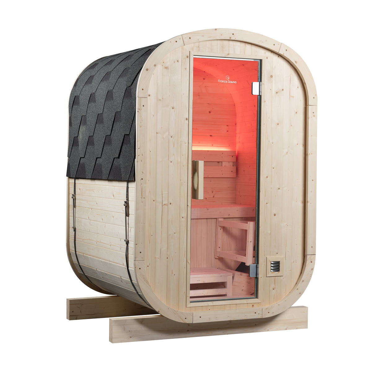 France Sauna Gaia Urban - Spruce FS Model avec poele 4,5kW
