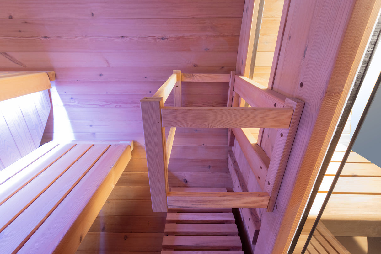 Holl´s Orphee Lounge 240  Traditional Sauna inclus poele 8kW et pierres