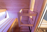Holl´s Orphee Lounge 240  Traditional Sauna inclus poele 8kW et pierres