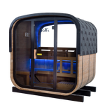 Holl´s Hestia 160 Traditional Sauna avec poele 6kW pierres