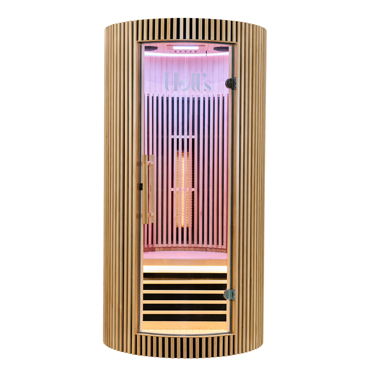 Holl's Sauna Infrarouge Round 1 Places Wood Color