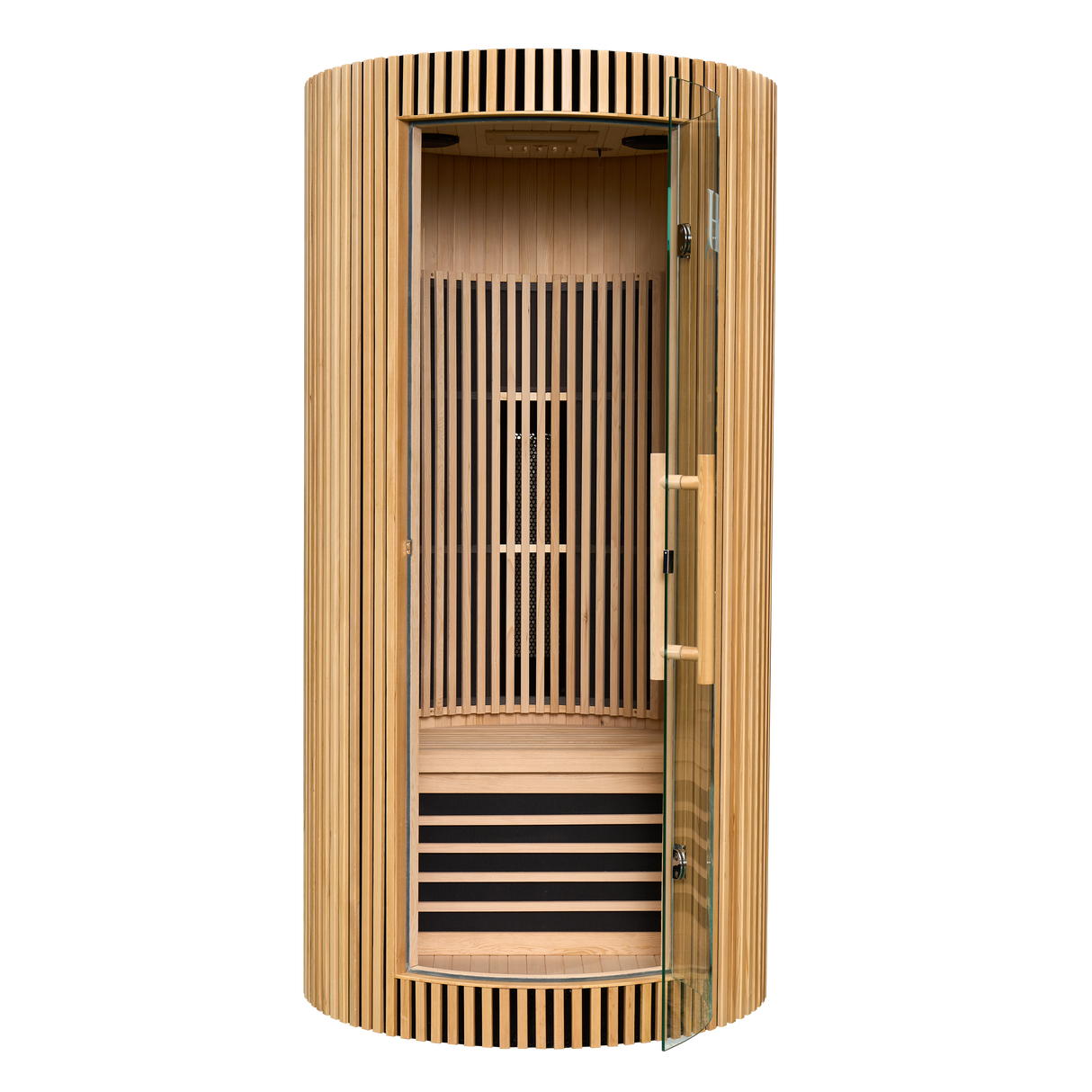 Holl's Sauna Infrarouge Round 1 Places Wood Color