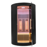 Holl's Sauna Infrarouge Round 2 Places Black Color