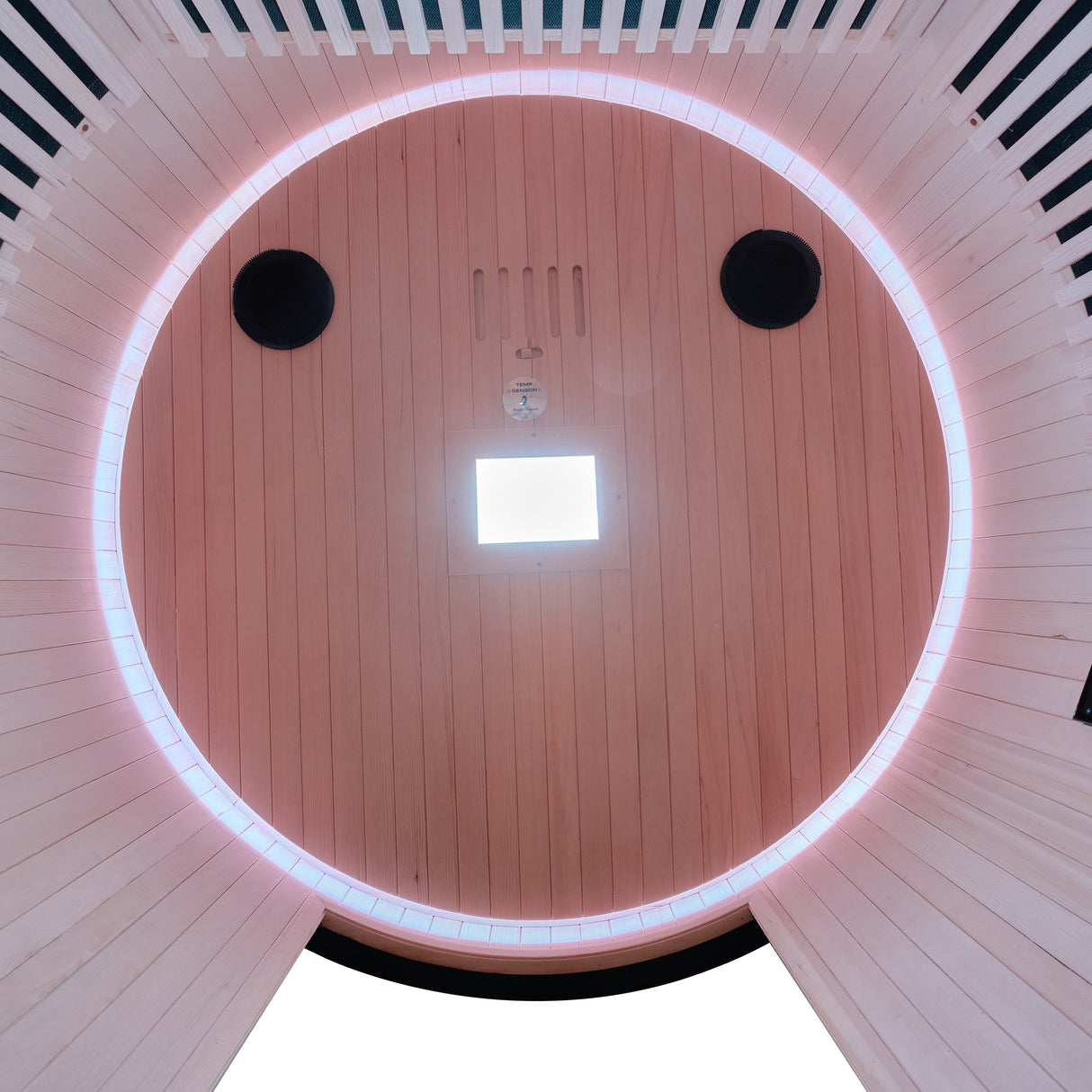 Holl's Sauna Infrarouge Round 2 Places Black Color