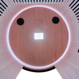 Holl's Sauna Infrarouge Round 2 Places Black Color