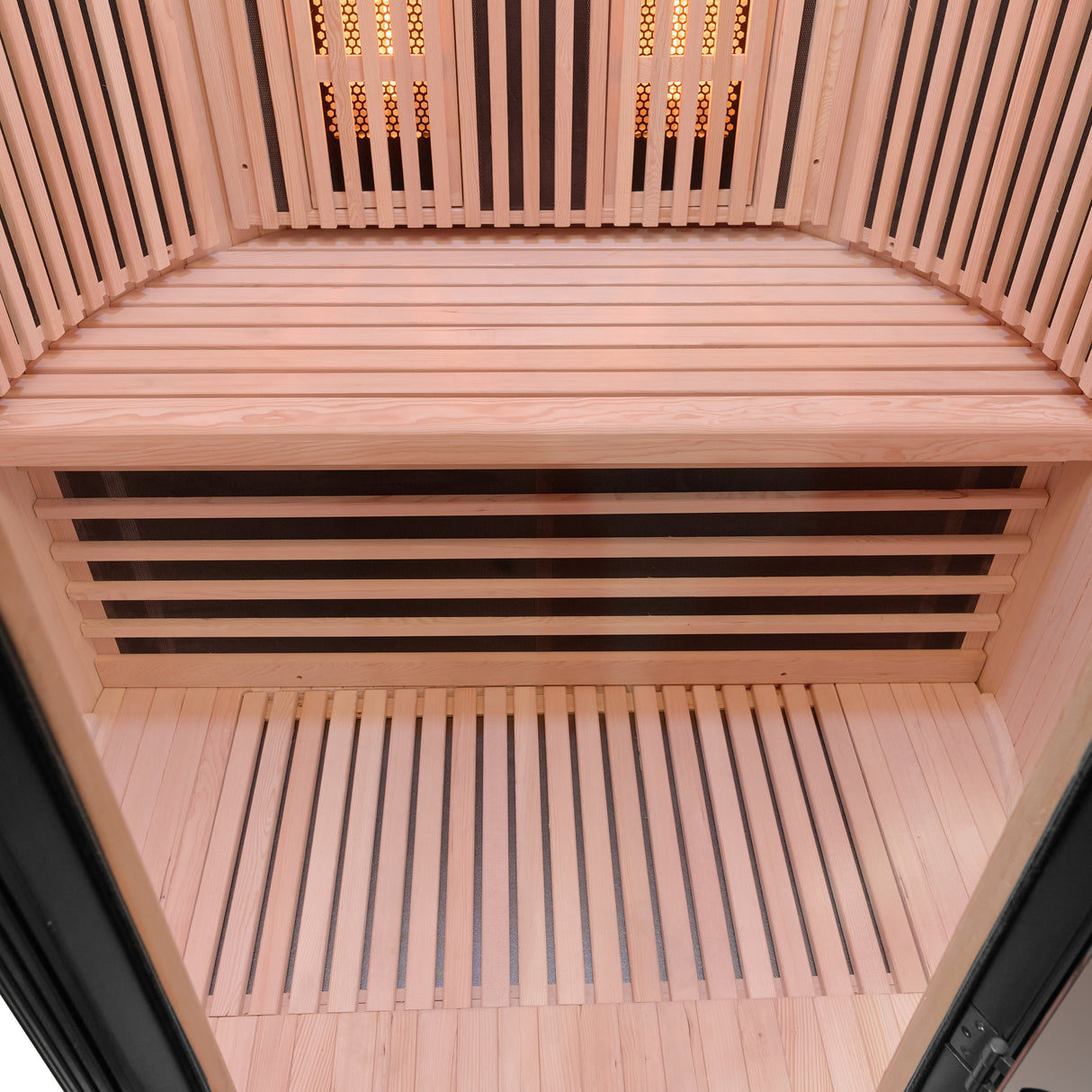 Holl's Sauna Infrarouge Round 2 Places Black Color