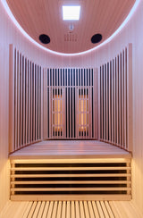 Holl's Sauna Infrarouge Round 2 Places Black Color