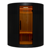 Holl's Sauna Infrarouge Round 4 Places Black Color