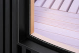 Holl's Sauna Infrarouge Round 4 Places Black Color