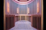 Holl's Sauna Infrarouge Round 4 Places Black Color