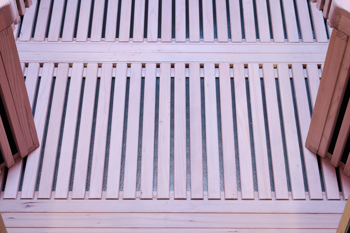 Holl's Sauna Infrarouge Round 4 Places Black Color