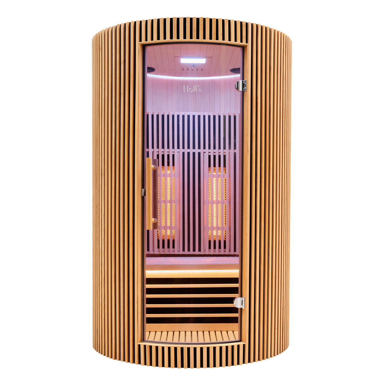 Holl's Sauna Infrarouge Round 2 Places Wood Color