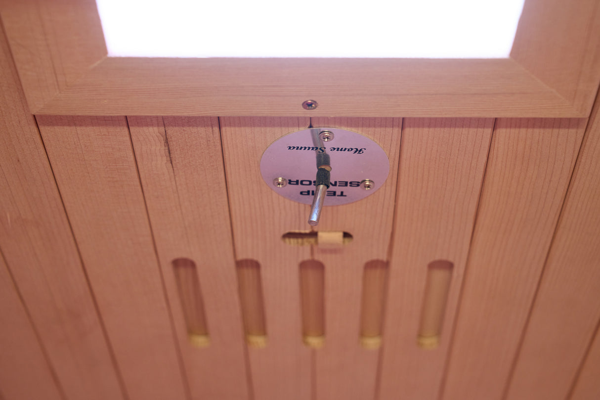 Holl's Sauna Infrarouge Round 2 Places Wood Color