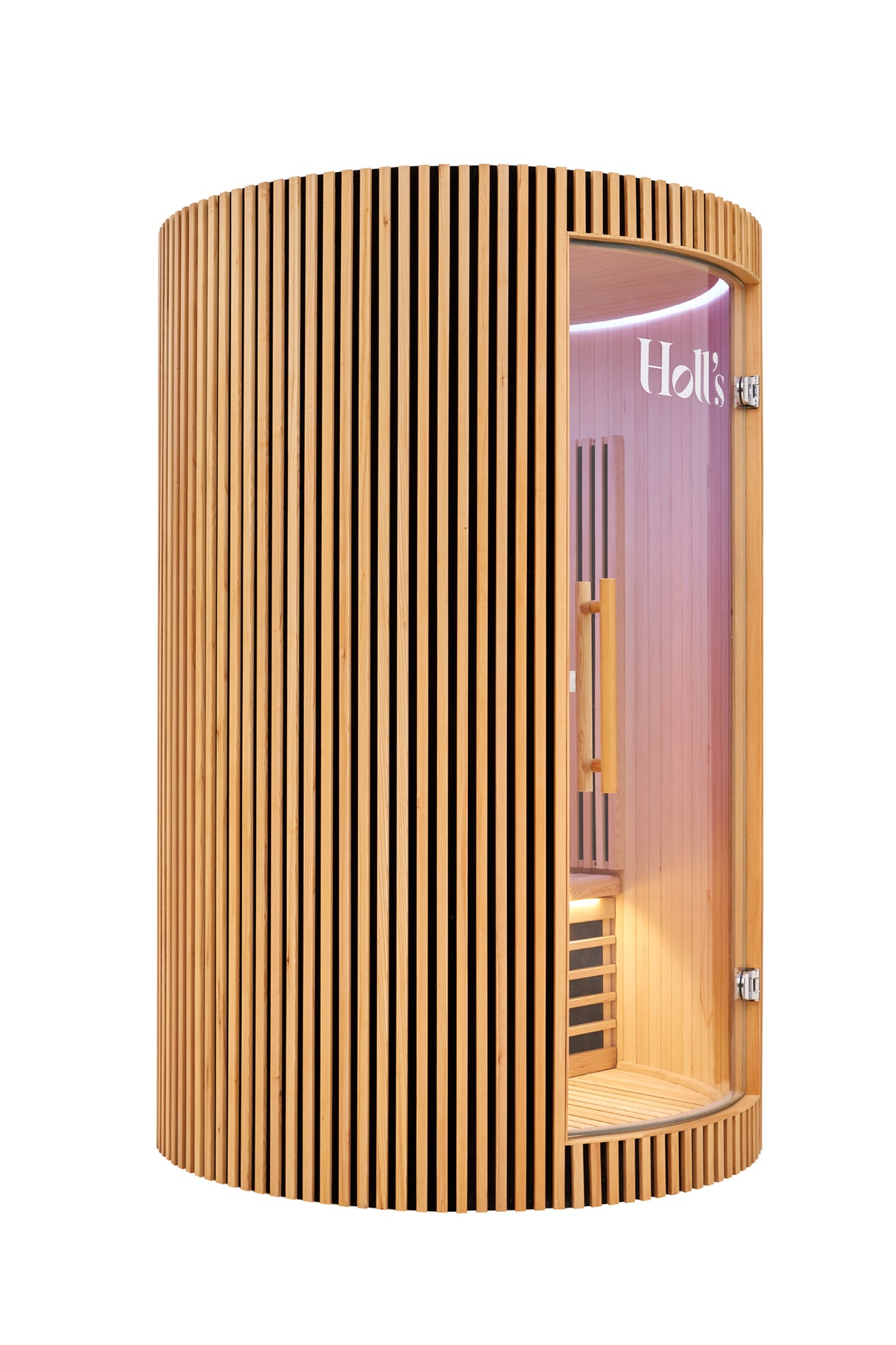 Holl's Sauna Infrarouge Round 2 Places Wood Color
