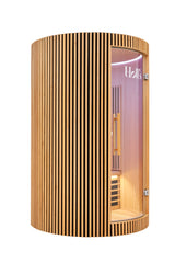 Holl's Sauna Infrarouge Round 2 Places Wood Color