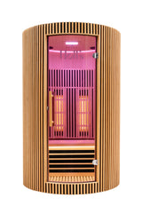 Holl's Sauna Infrarouge Round 2 Places Wood Color