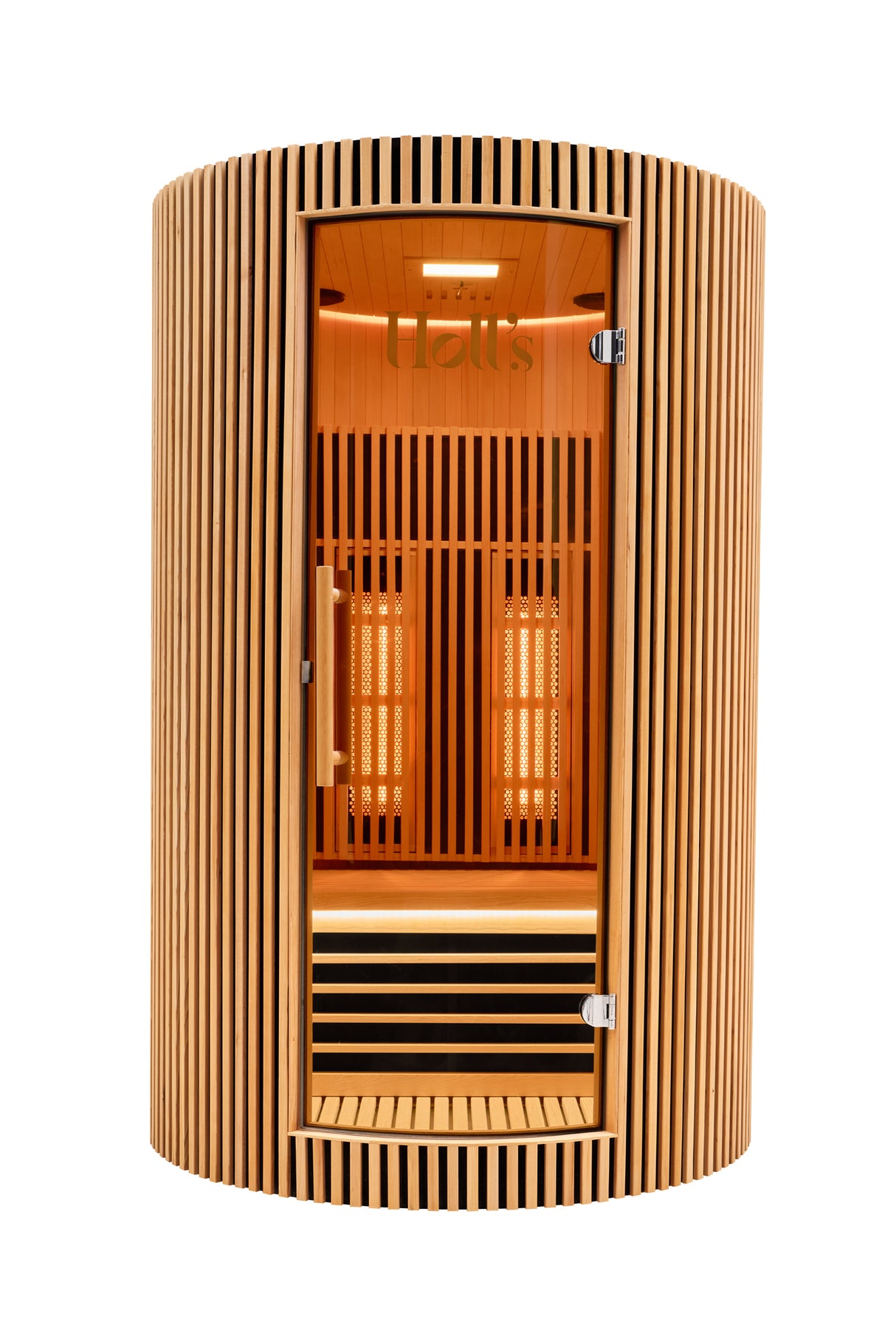 Holl's Sauna Infrarouge Round 2 Places Wood Color