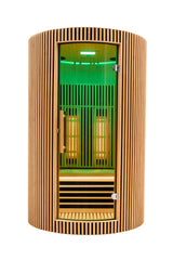 Holl's Sauna Infrarouge Round 2 Places Wood Color