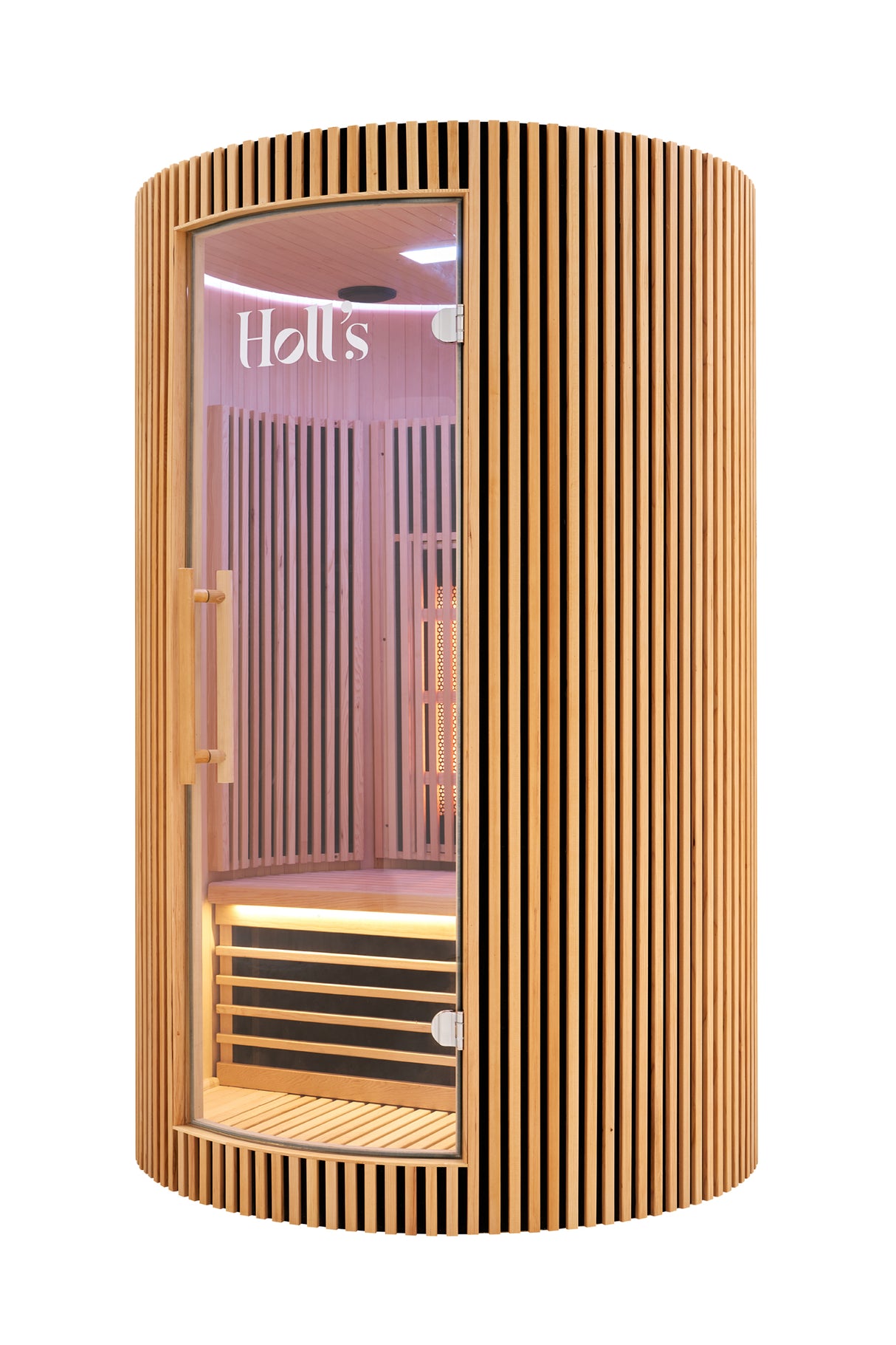 Holl's Sauna Infrarouge Round 2 Places Wood Color