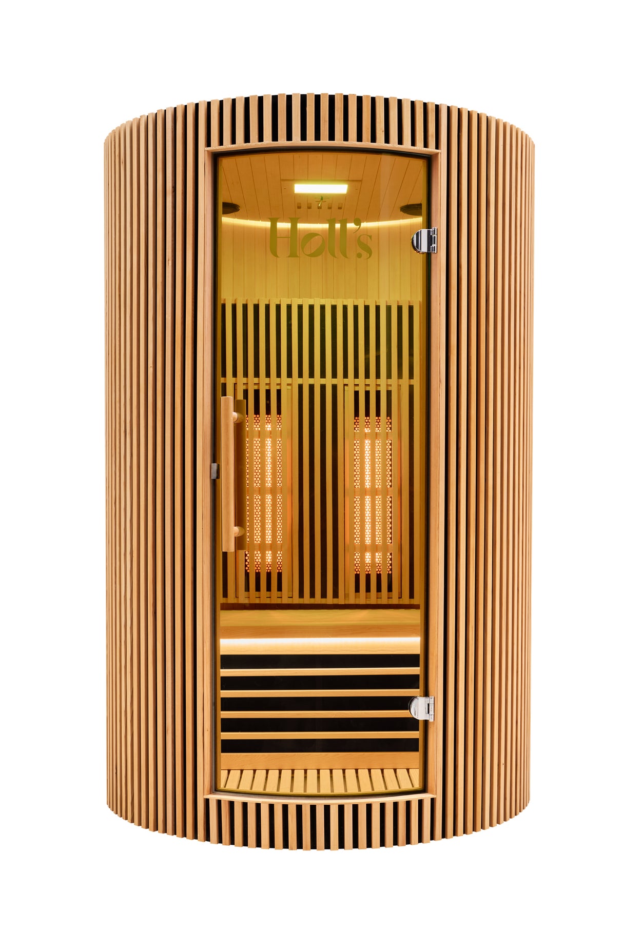 Holl's Sauna Infrarouge Round 2 Places Wood Color