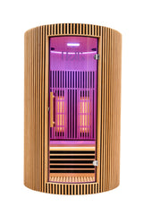Holl's Sauna Infrarouge Round 2 Places Wood Color