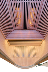 Holl's Sauna Infrarouge Round 2 Places Wood Color