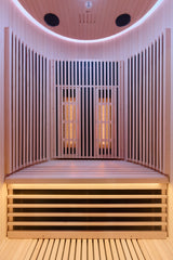 Holl's Sauna Infrarouge Round 2 Places Wood Color