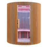 Holl's Sauna Infrarouge Round 4 Places Wood Color