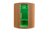 Holl's Sauna Infrarouge Round 4 Places Wood Color